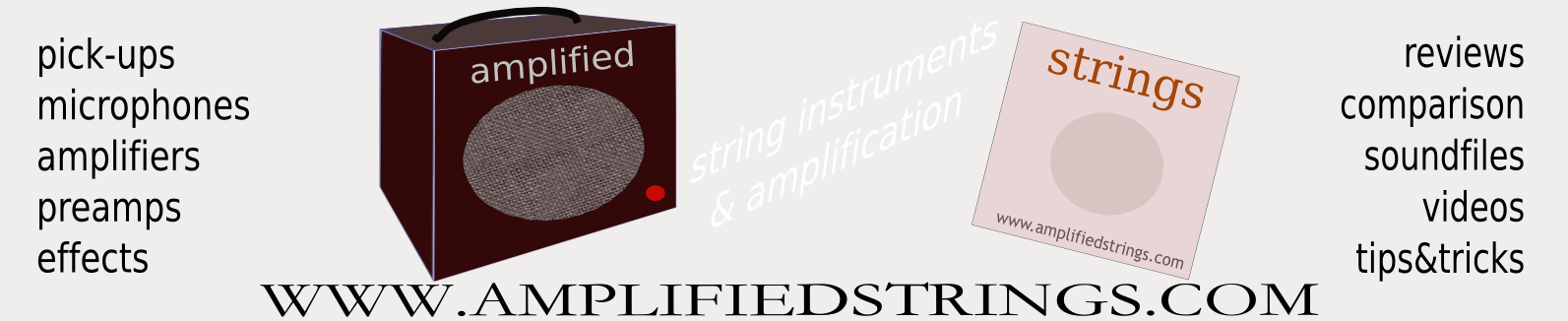 Amplified strings, violin pickups comparison